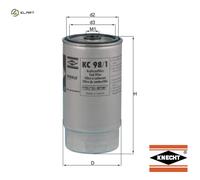 FUEL FILTER KC 98/1 FOR BMW M57D30 2.9L 6cyl 7 E38 M67D39 3.9L 8cyl 7 E38