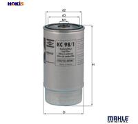 MAHLE KC98/1 FUEL FILTER