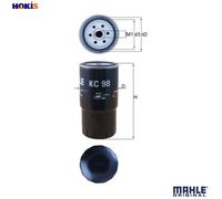 Fuel filter Spin-on Filter KC 98 KNECHT for BMW 3 5 5 Touring 3 Compact 7