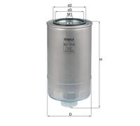 Fuel Filter KC214 Mahle 2992662 42540058 500039731 500040958 500354176 70319189