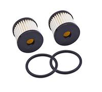 Fuel Filter Kit 0707-0012 61011-04A Compatible with Harley Davidson FLD/FLHR/FXD/FXDWG/FXDXI/FXSTC 2 Pcs