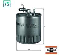 Fuel Filter fits MERCEDES SPRINTER 2.7D 00 to 06 Mahle 6110900852 6110920201 New