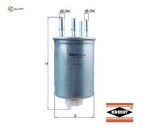 FUEL FILTER KL 1044 FOR LAND ROVER DISCOVERY/SUV RANGE/IV/SPORT 306DT 3.0L