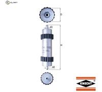 Mahle Original Fuel Filter KL 1102