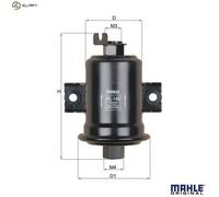 MAHLE KL140 FUEL FILTER