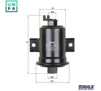 MAHLE KL140 FUEL FILTER