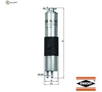 Fuel Filter KL149 Mahle 13321439407 13321712296 13327512017 13327512018 76592992