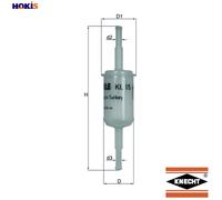 MAHLE KL 15 Fuel filter
