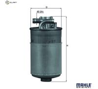 Fuel Filter fits AUDI A4 B5, B6, B7 2.5D 97 to 06 Mahle 057127401 057127401A New