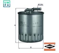 NEW FUEL FILTER FOR MERCEDES BENZ M CLASS W163 OM 628 963 S CLASS W220 KNECHT