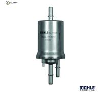 Mahle Original Fuel Filter KL156/3 - Fits Audi Seat Skoda VW - 4 Bar