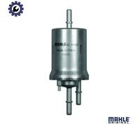 MAHLE FUEL FILTER KL156/3 - FITS AUDI SEAT SKODA VW - 4 BAR