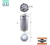 KL 157/1D Fuel filter