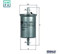 Mahle In-Line Fuel Filter KL 165 KL165 - Precision OE Matching Fit & Quality