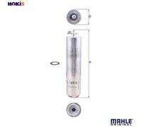 MAHLE KL 169/4D Fuel filter