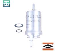 Fuel Filter fits SEAT LEON 1P1 1.6 2005 Mahle 6Q0201051 6Q0201051A 6Q0201511 New