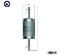 Fuel Filter fits FORD FOCUS Mk1 1.6 98 to 05 Mahle 1075138 2M5Z9155CA 3964918