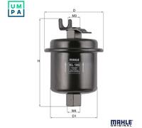 Fuel Filter fits HONDA LEGEND KA9 3.5 96 to 04 C35A2 Mahle 16010S01A30 Quality