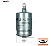 Fuel Filter fits MERCEDES 190 W201 1.8 2.0 2.3 82 to 93 Mahle 0014770301 Quality