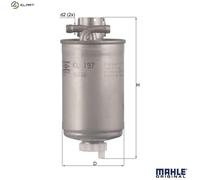 MAHLE KL 197 Fuel filter