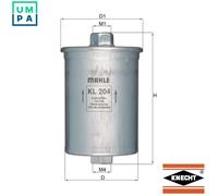 Fuel Filter fits VOLVO 480 1.7 2.0 86 to 96 Mahle 1276864 3413903 34139030 New