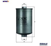 Mahle Fuel Filter KL28 fits Audi VW - Genuine Part - Quality OE Matching Fit