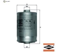 Fuel Filter fits AUDI CABRIOLET B3 2.0 2.6 2.8 92 to 00 Mahle 441201511C Quality