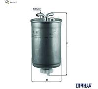 Mahle Fuel Filter KL41 fits VW - Genuine Part - OE Matching Fit & Quality