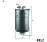 Mahle Fuel Filter KL41 fits VW - Genuine Part - OE Matching Fit & Quality