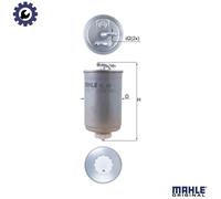 Fuel Filter fits MG EXPRESS 2.0D 03 to 05 20T2N Mahle WJN000130 WJN10046 Quality