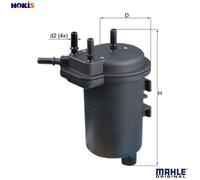MAHLE KL 432 Fuel filter