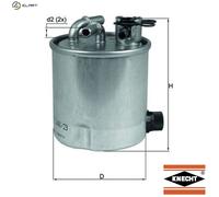 Fuel filter In-Line Filter KL 440/23 KNECHT for NISSAN NV200 / EVALIA Bus