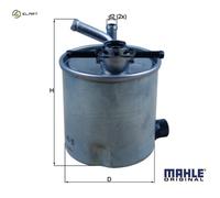 FUEL FILTER KL 440/35 FOR NISSAN YD22DDTi/YD22ETI 2.2L YD25K3LD-5MI 2.5L 4cyl