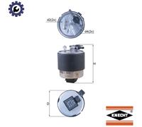 MAHLE ORIGINAL KL 440/44 Fuel filter