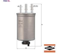 FUEL FILTER KL 446 FOR FORD HJBB/HJBA/D6BA/HJBC 2.0L 4cyl MONDEO III