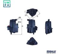 Mahle Fuel Filter Assembly KL469 fits Renault Clio Modus - Genuine Part