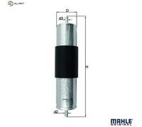 Mahle Original Fuel Filter KL473 – 16126765756, 6765756, 76832968, 79929932 – Quality Guaranteed