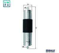 Mahle Original Fuel Filter KL473 – 16126765756, 6765756, 76832968, 79929932 – Quality Guaranteed