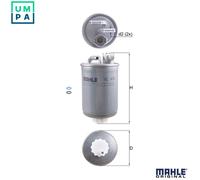 FUEL FILTER KL 476D FOR VW SEAT FORD BRT/BVH 2.0L BTB/ASZ/AUY/BVK/AHU/ANU 1.9L
