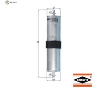MAHLE KL 477 Fuel filter