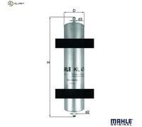 Mahle Original Fuel Filter KL478 – Fits BMW 320D, 54.6mm x 274mm – Genuine OE Fit