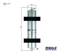 FUEL FILTER KL 478 FOR BMW 3/E91/Convertible/E46/Compact N47D20C/A M47D20 2.0L