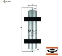 Mahle Original Fuel Filter KL478 – Fits BMW 320D, 54.6mm x 274mm – Genuine OE Fit