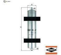 Mahle Original Fuel Filter KL478 – Fits BMW 320D, 54.6mm x 274mm – Genuine OE Fit