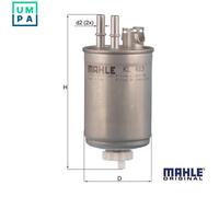 Fuel Filter fits FORD FOCUS 1.8D 01 to 05 Mahle 1150868 1230621 1253789 2042992