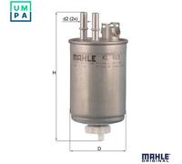 Mahle Original Fuel Filter KL483 - Fits FORD FOCUS 1.8D 2001-2005 - 1150868/1230621