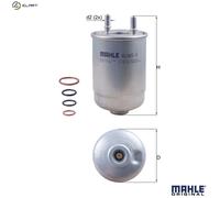 Mahle Original Fuel Filter KL 485/5D – In-line, Fits Renault & Suzuki – Genuine