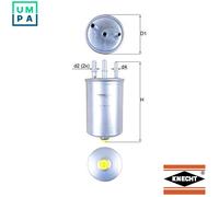 FUEL FILTER KL 511 FOR FORD RWPA/RWPB/RWPD/RWPC/HCPB/HCPD/HCPA/HCPC/RWPF 1.8L