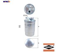Mahle Original Fuel Filter KL554D - 8E0127401/8E0127401D/8E0127435A - Fits VW Golf Mk4, Audi A4