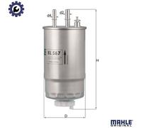 Mahle Fuel Filter 1729042 – Fits FORD – BS519155A/BS519155AA – Knecht
